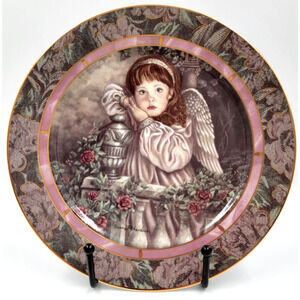 Hope Plate Garden of Hope by Donna Richardson The Bradford Exchange 1980 - 1990